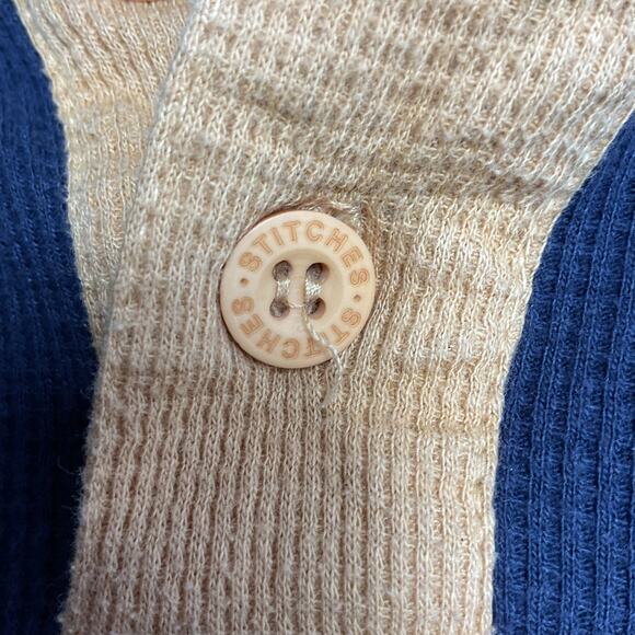 Genuine Merchandise Milwaukee Brewers Embroidered Waffle Knit Raglan Tee Medium - Picture 9 of 15